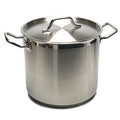 40 QT Stainless Steel Stock Pot with Lid T7165