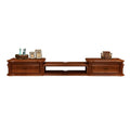 Wall Mounted TV Stand with Drawers and Open Storage Shelf I62702