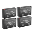 6V 9Ah UPS SLA Batteries Qty of 4 Y792