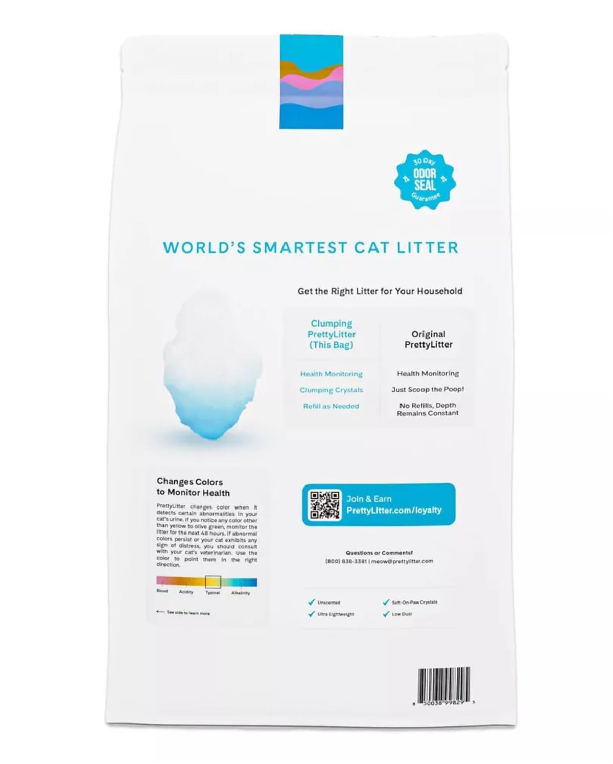 10 Lb Unscented Silica Gel Cat Litter K588