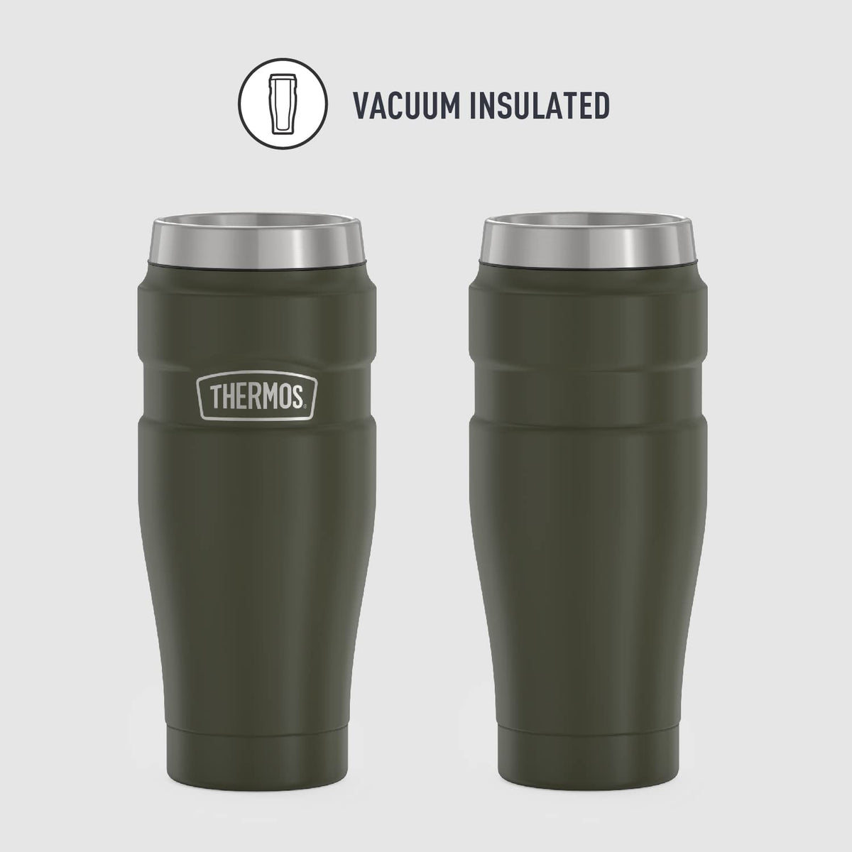 16 Ounce Vacuum-Insulated Travel Mug K395