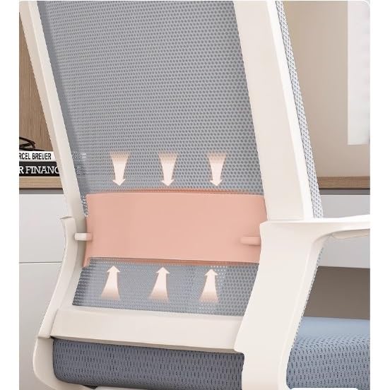 Ergonomic Middle Back Breathable Mesh Office Chair T4732