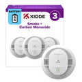 Smoke & Carbon Monoxide Detector, AA Battery-Powered, 3 Pack W107574