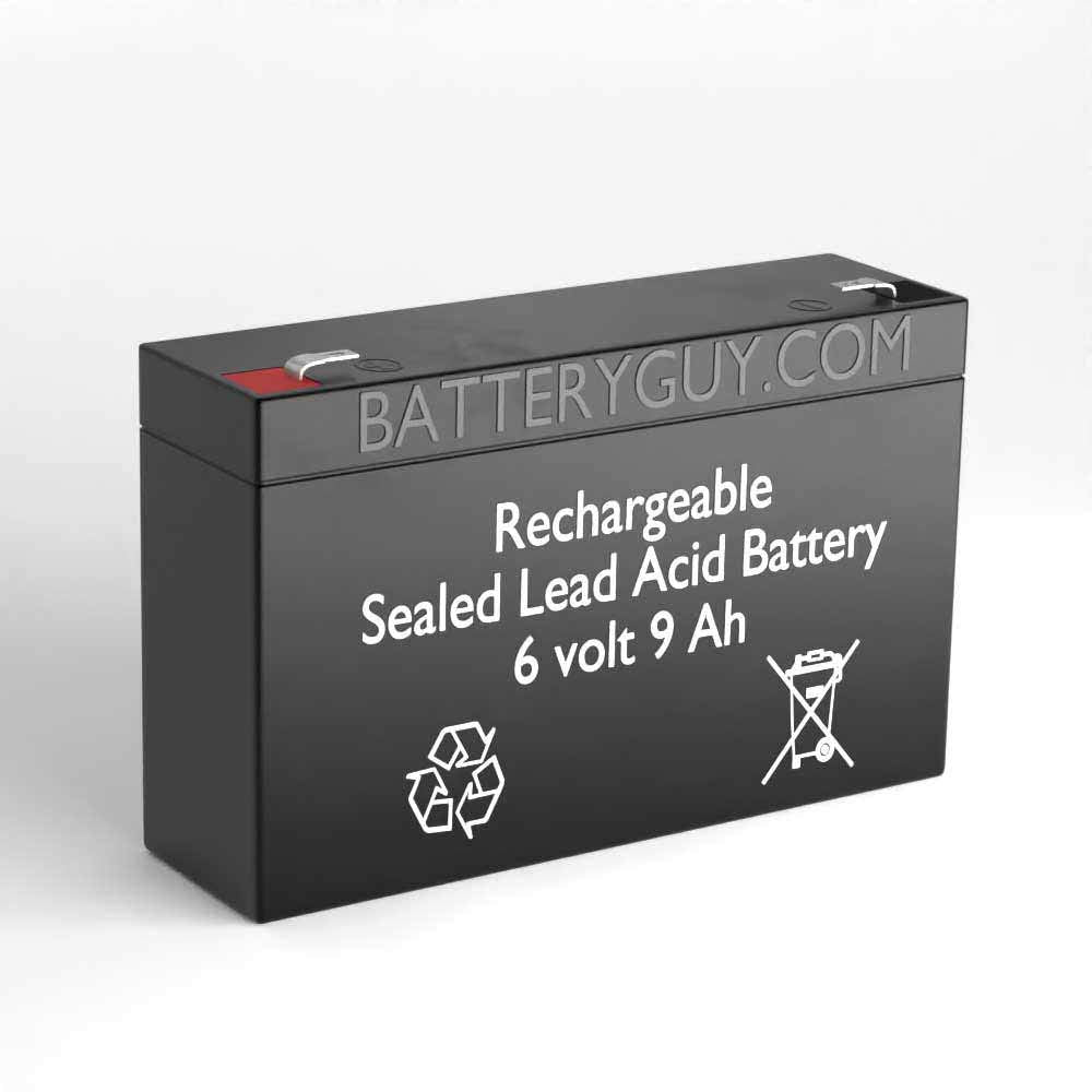6V 9Ah UPS SLA Batteries Qty of 4 Y792