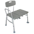 Bathtub Transfer Bench Bath Chair with Back and Handle V8919