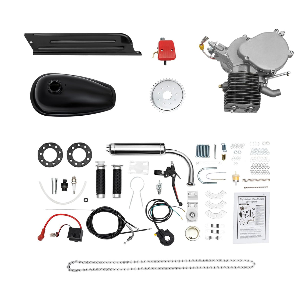 2 Stroke 100CC Bicycle Engine Kit U643