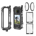 Aluminum Frame Cage Case Bag Glass Lens Guard Set Screen Protector J61750