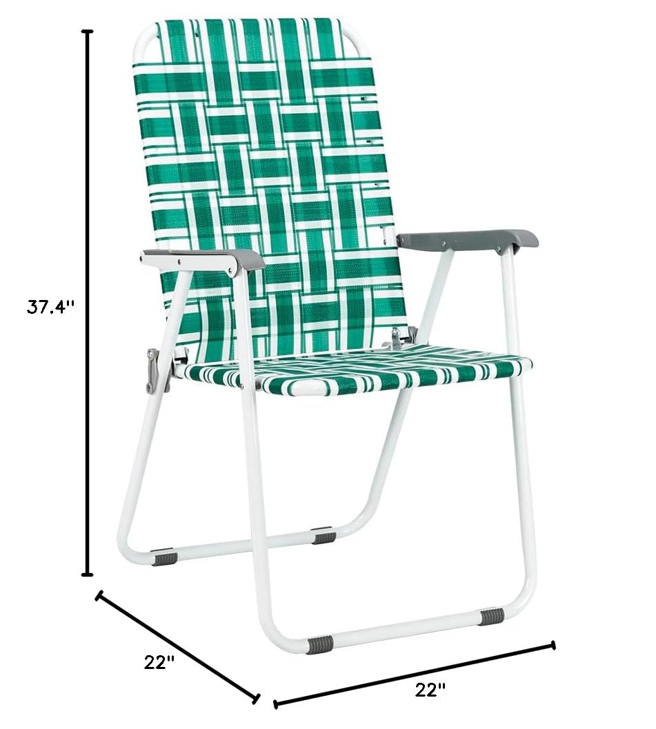 Folding Webbed Lawn Chairs H353