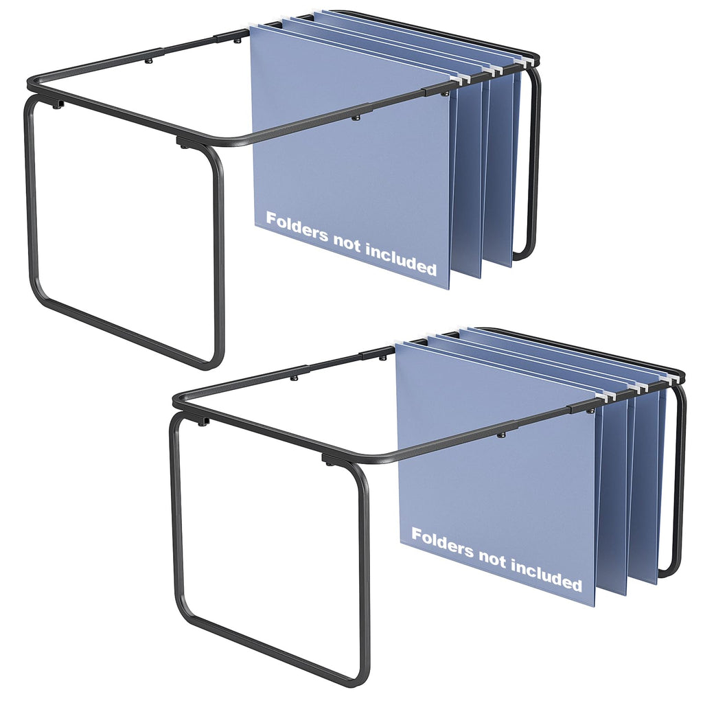 2 Set Adjustable Hanging File Folder Frame T94325