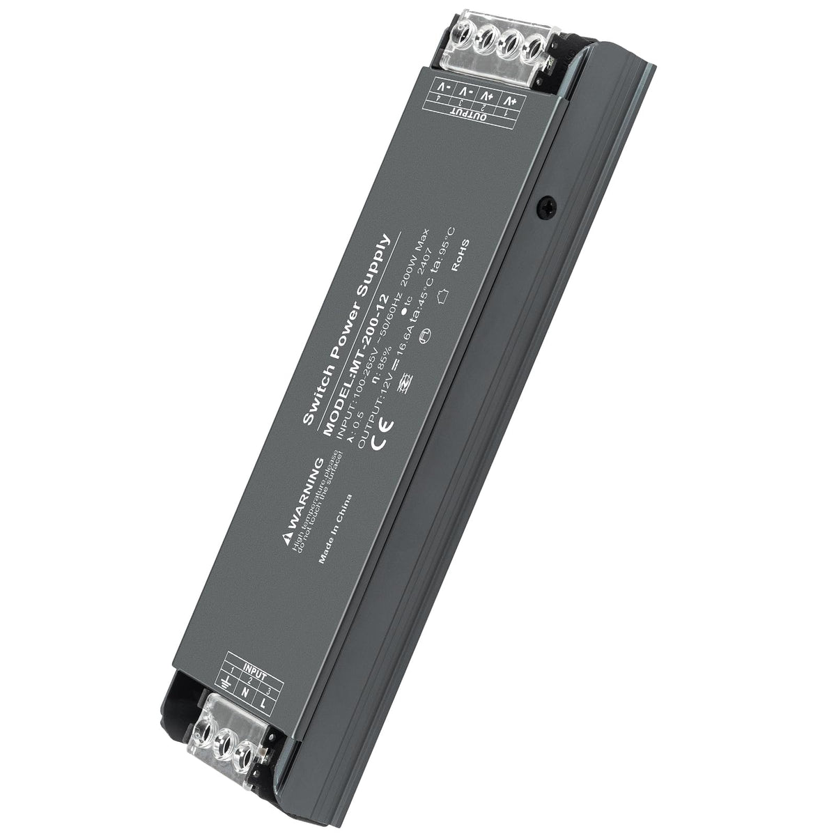 12V 200W LED Power Supply 16.6A F655362