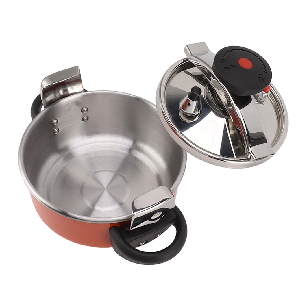 2L Stainless Steel Mini Pressure Cooker J60192