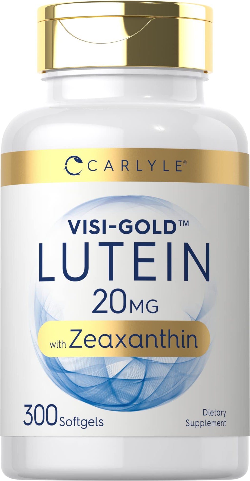 Lutein and Zeaxanthin 20mg 300 Softgels L8297