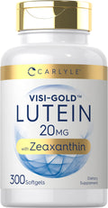 Lutein and Zeaxanthin 20mg 300 Softgels L8297