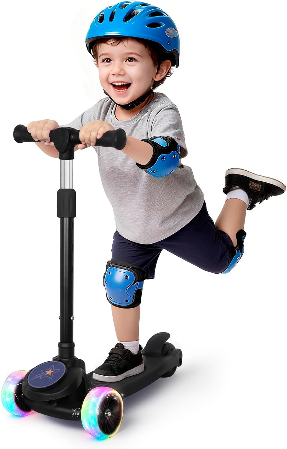 3 Wheel Kids Scooter with Light Up Wheels N10216