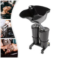 Portable Plastic Shampoo Bowl with Electric Pump and Drain Hoses E477884