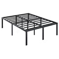 18 Inch Queen Metal Platform Bed Frame Q4990