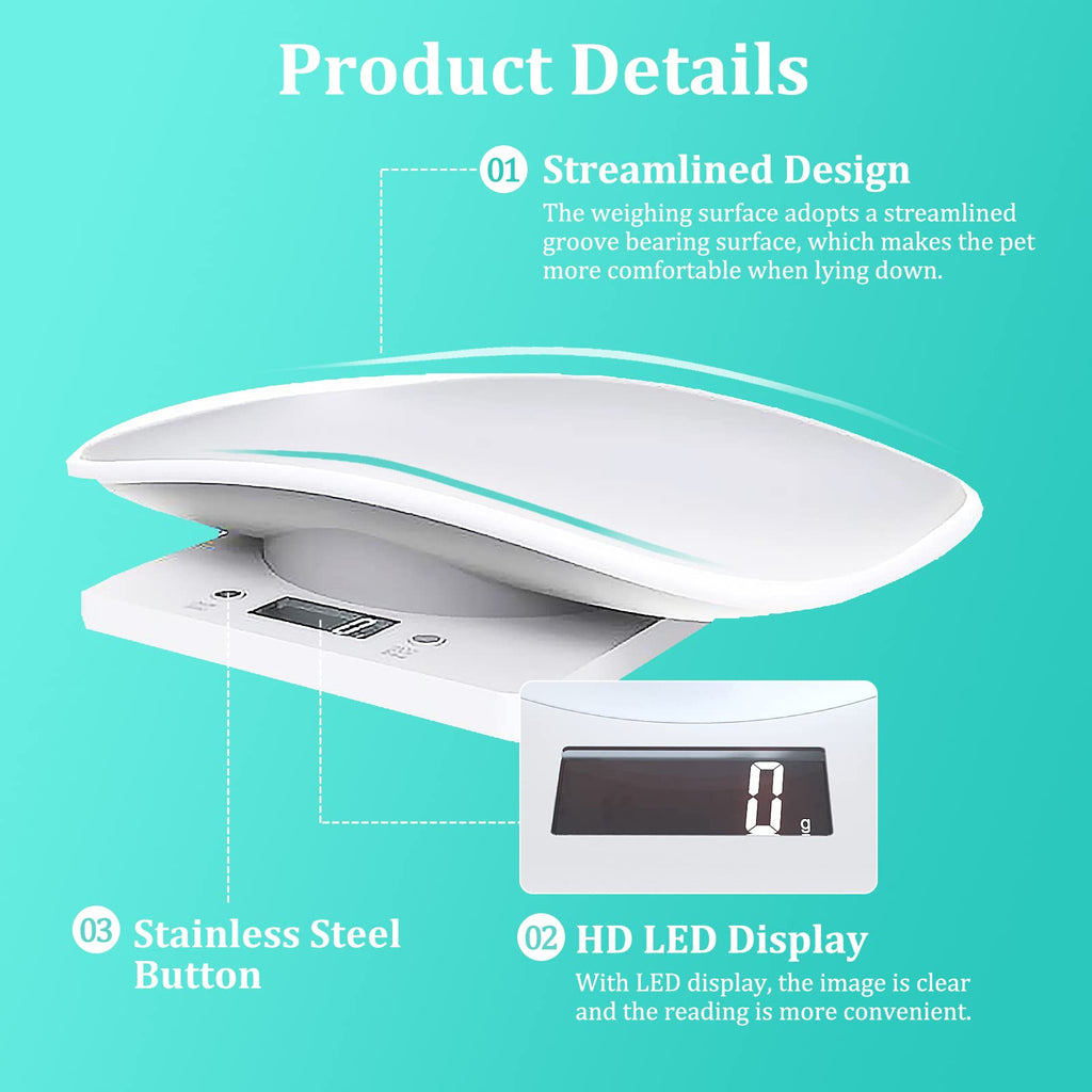 Digital Mini Pet Scale with Tray S8283