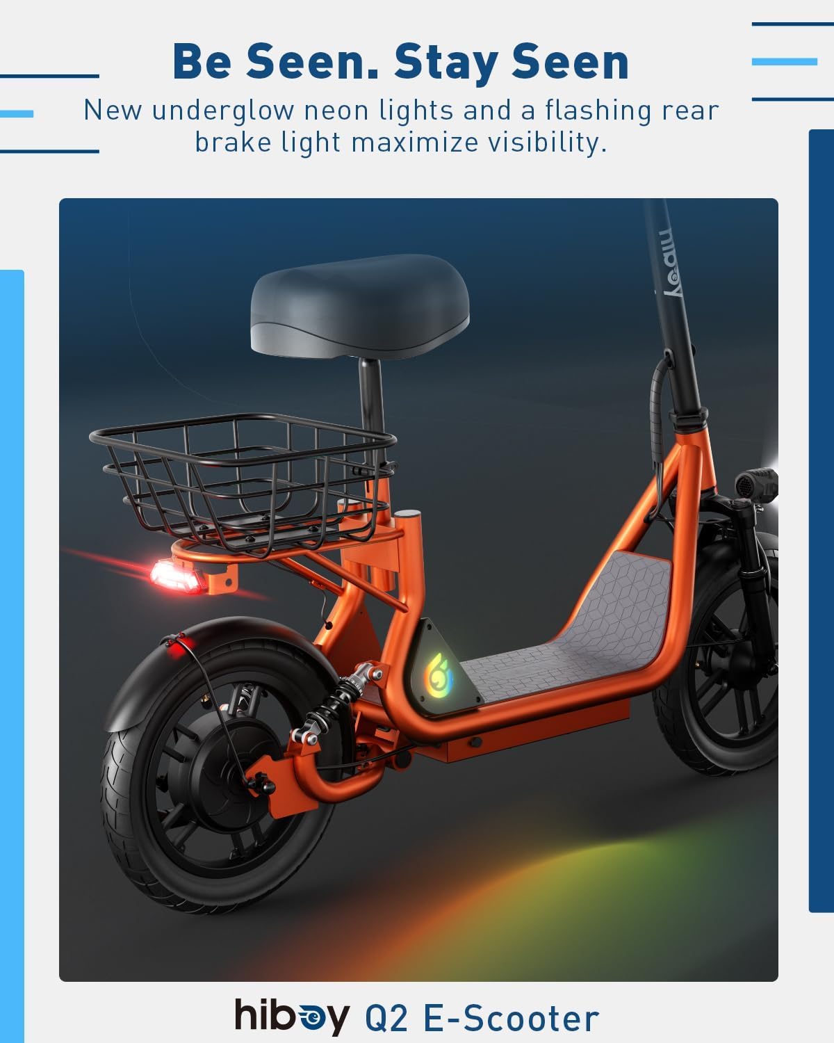 Electric Scooter with Seat M366