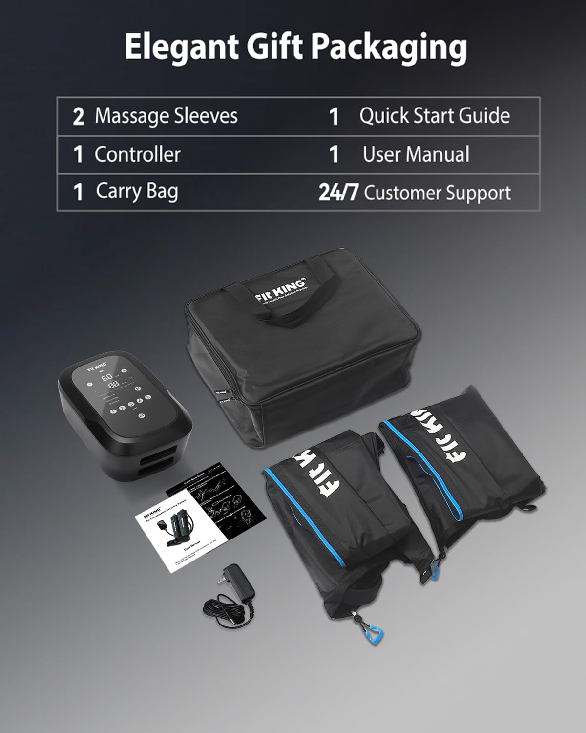 Cordless Leg Massager Compression Boots S588