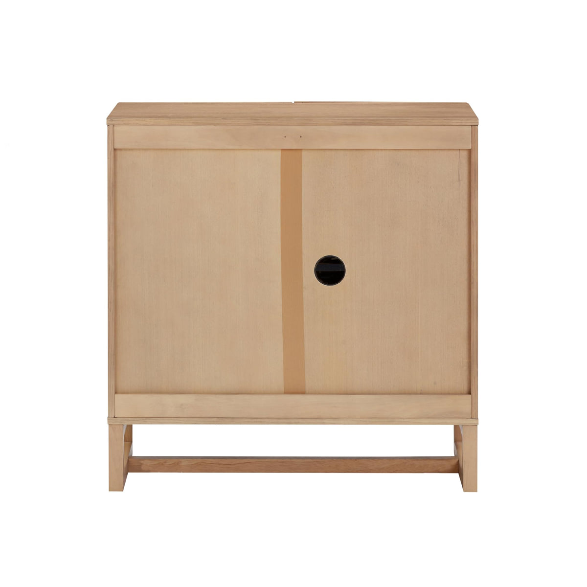 Mid-Century Modern Wood Storage Cabinet with Doors L50218