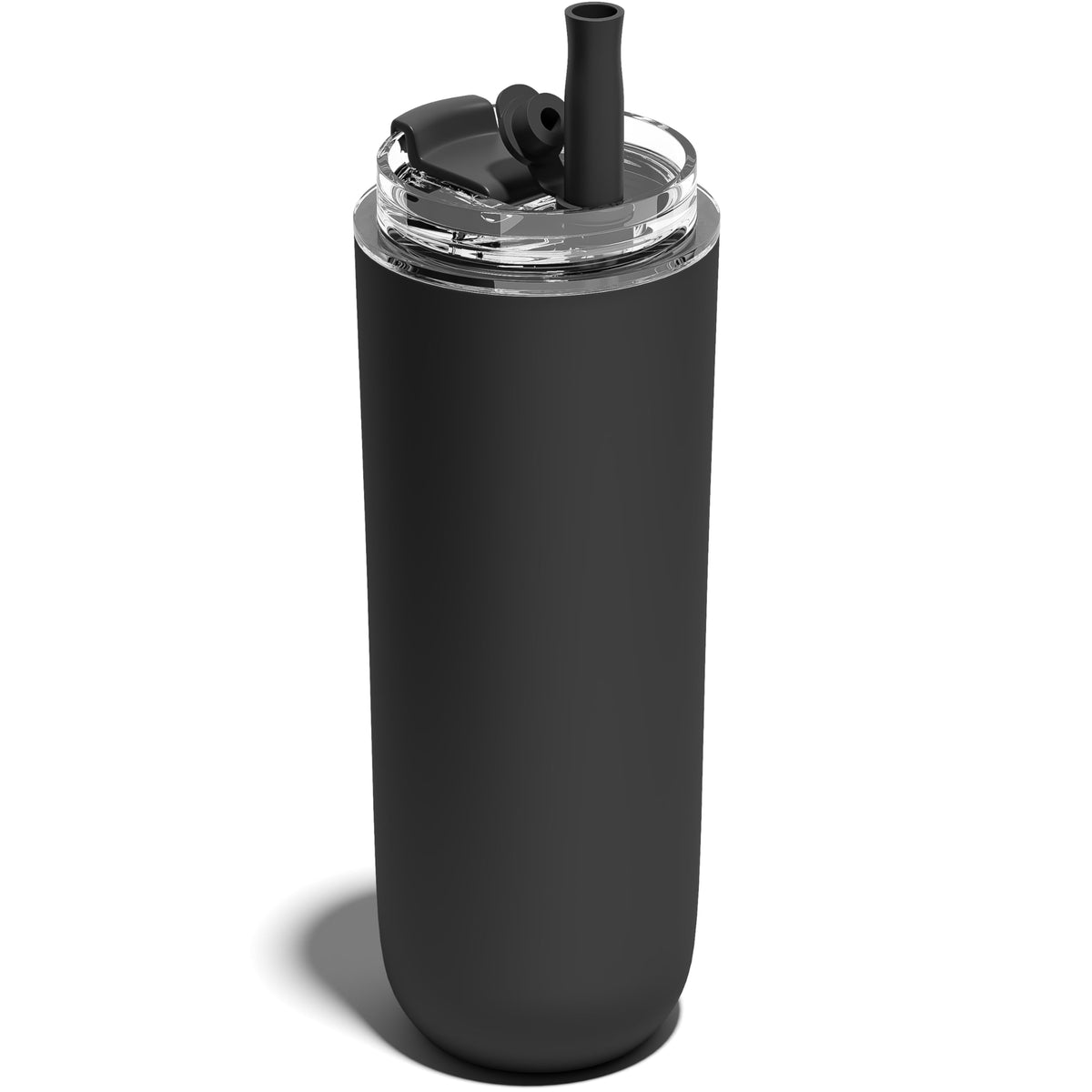 16 oz Insulated Stainless Steel Tumbler with Straw and Lid M9512