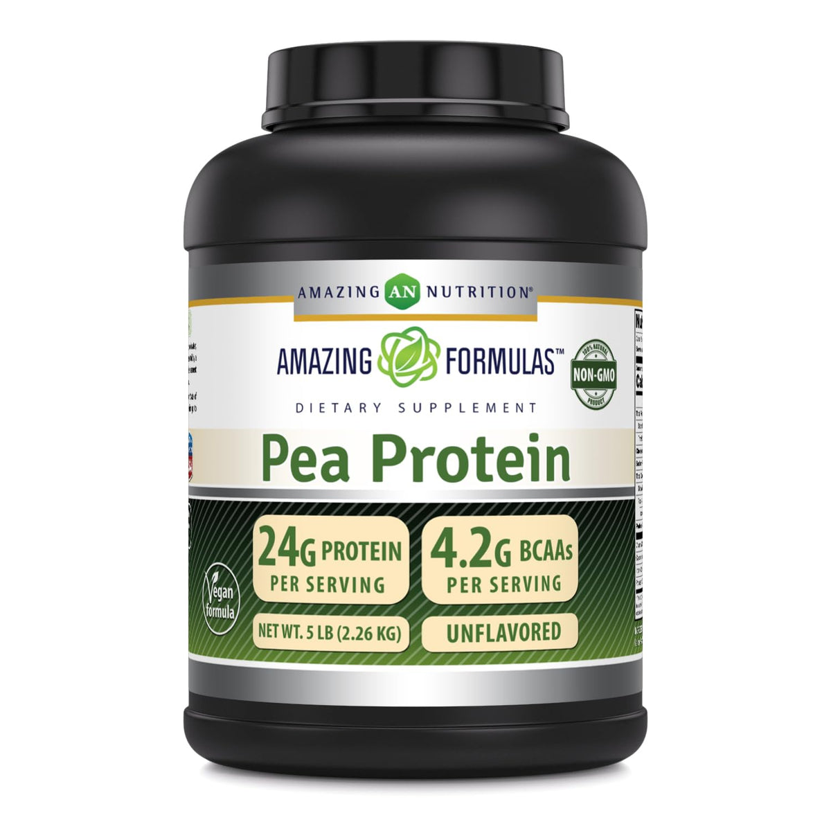 Unflavored Pea Protein Supplement 5 LB B950