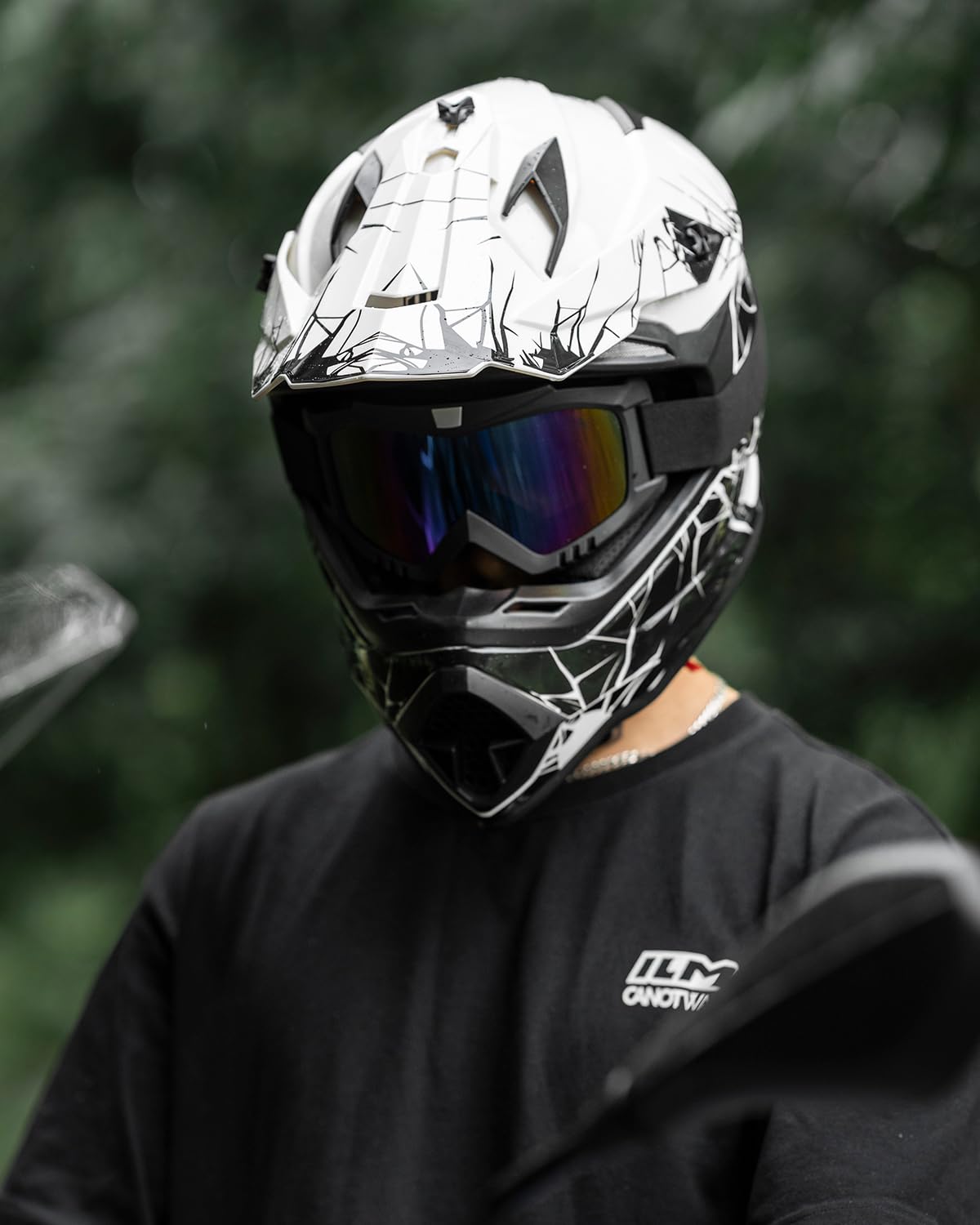 DOT Approved Full Face Motocross Helmet Q97353
