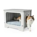 Weatherproof Stackable Outdoor Cat House with Clear Window J828