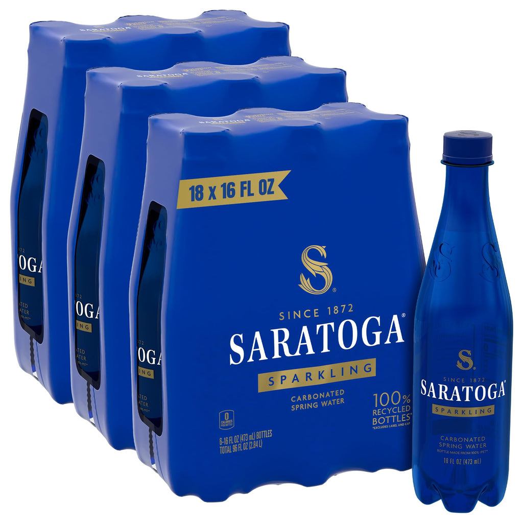 Sparkling Water Bottles 18-Pack 16 Fl Oz N8122
