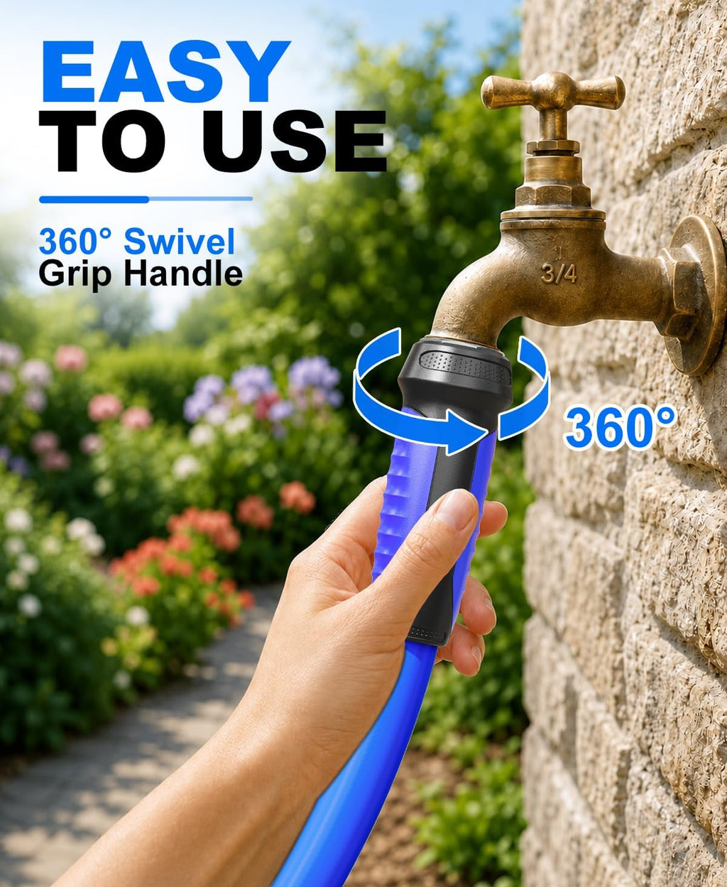 Garden Water Hose 100 ft x 5/8" B41318