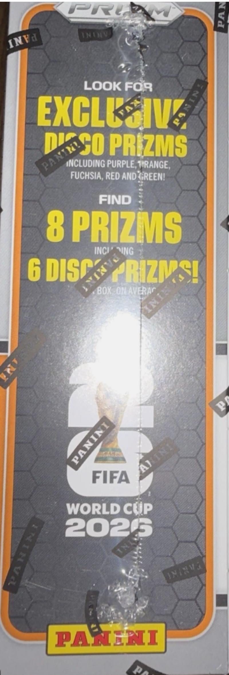 2026 Prizm FIFA World Cup Soccer Mega Box 42 Cards O898630