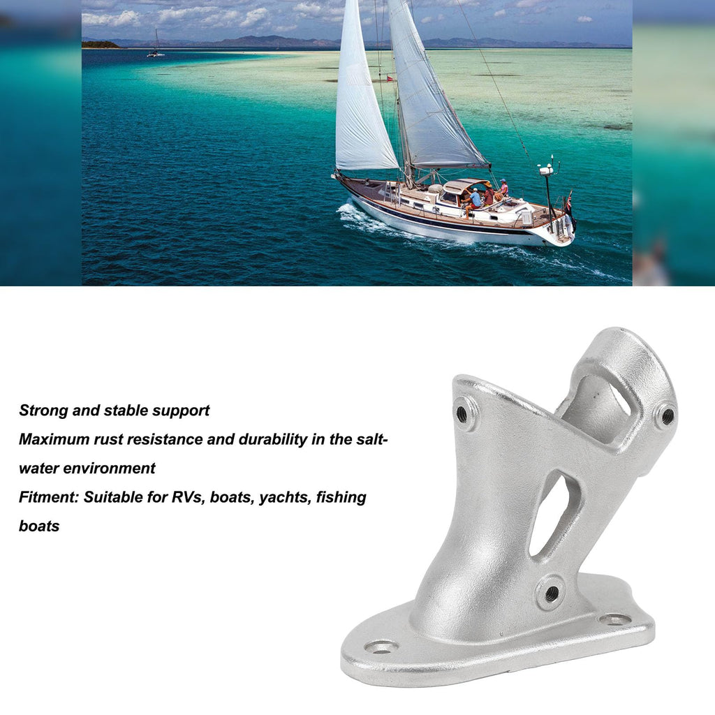 Heavy Duty Stainless Steel Flag Pole Bracket Mount R151