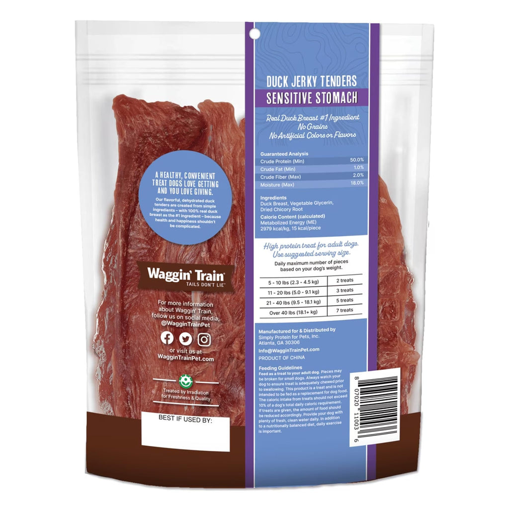 Duck Jerky Dog Treats 12 oz W697218