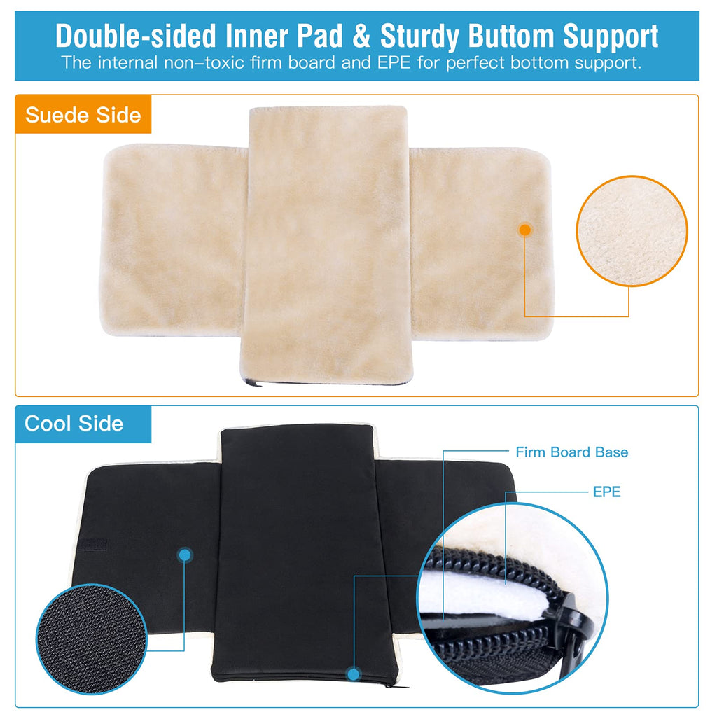 Airline Approved Expandable Soft Sided Pet Carrier with Fleece Pad Y84495