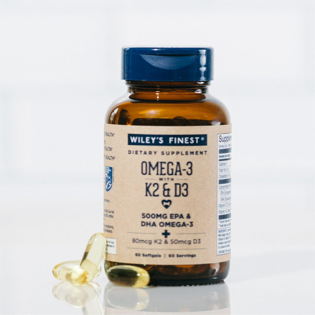 Omega-3 with Vitamin K2 and D3, 60 Count U170