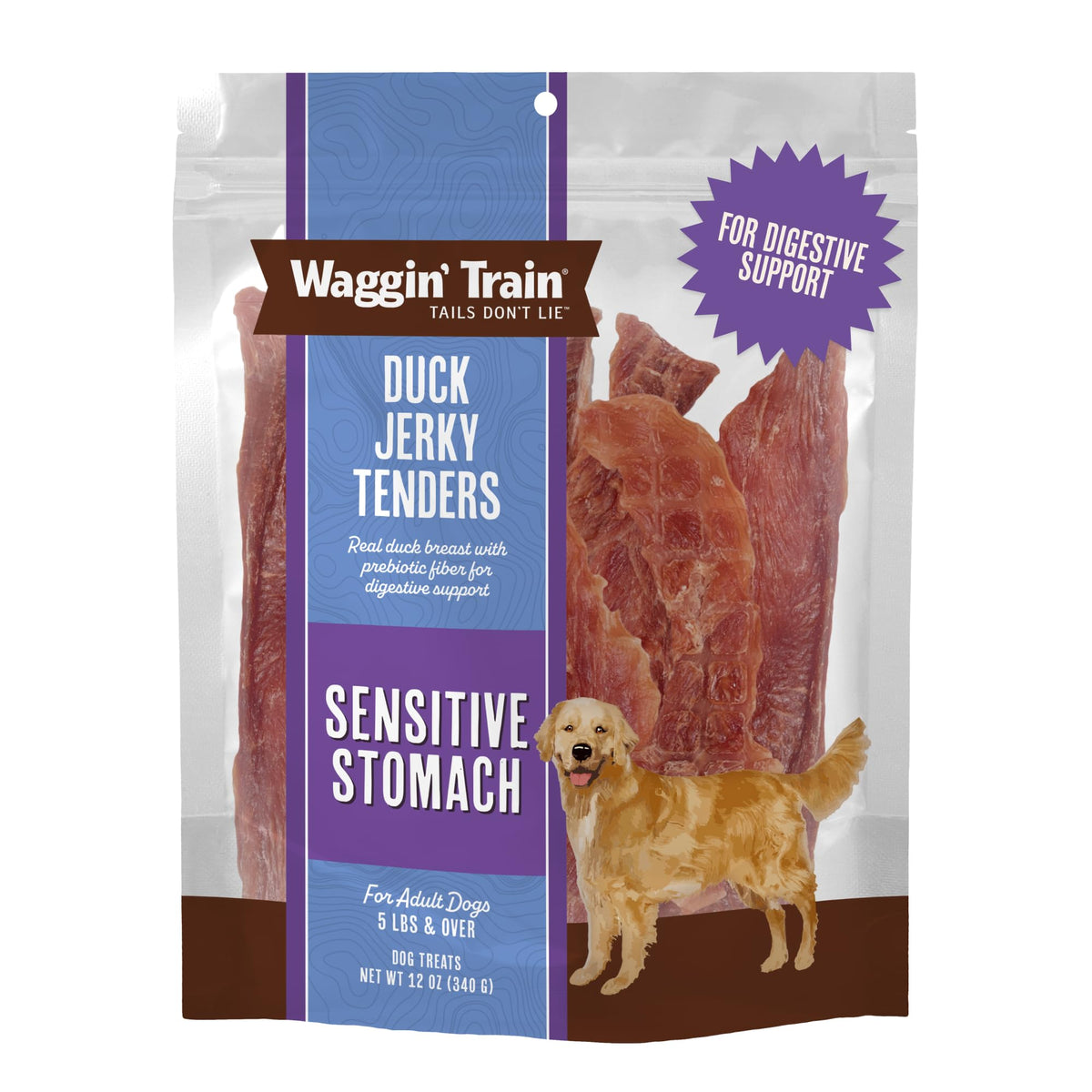 Duck Jerky Dog Treats 12 oz W697218