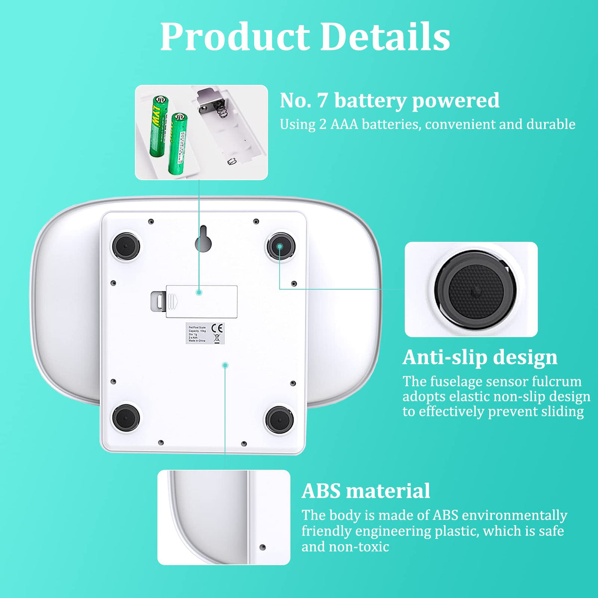 Digital Mini Pet Scale with Tray S8283