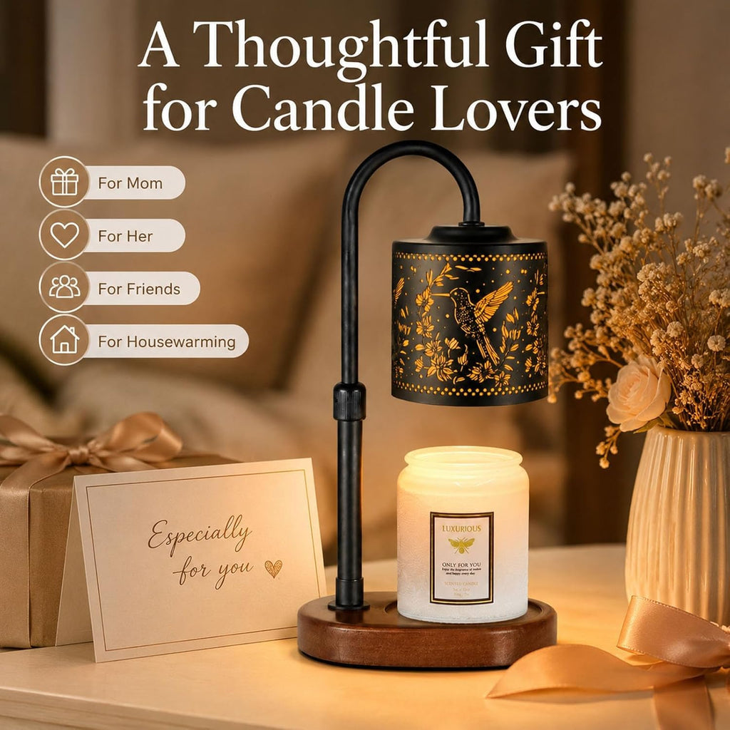 Dimmable Candle Warmer Lamp with Timer Q507416