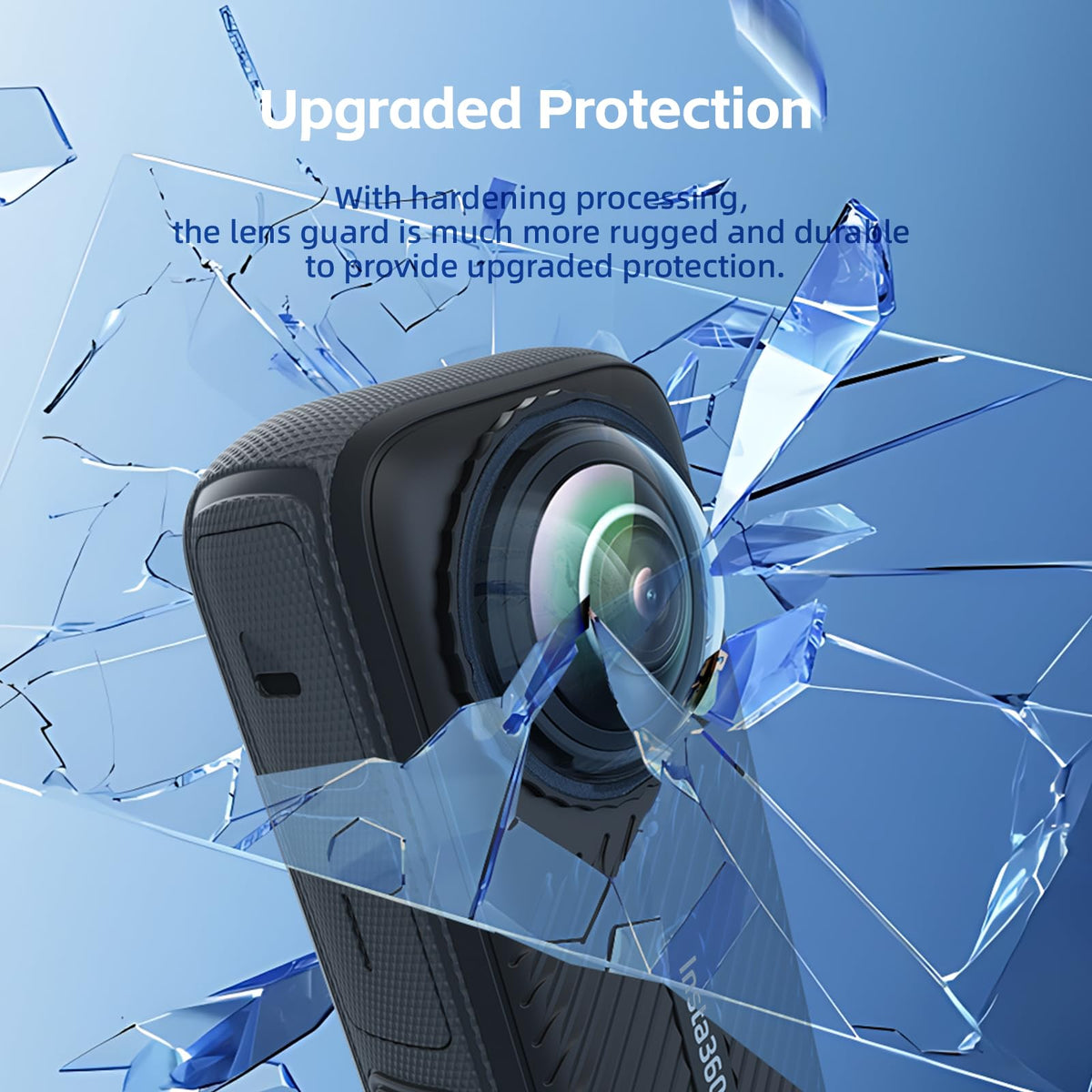 Aluminum Frame Cage Case Bag Glass Lens Guard Set Screen Protector J61750