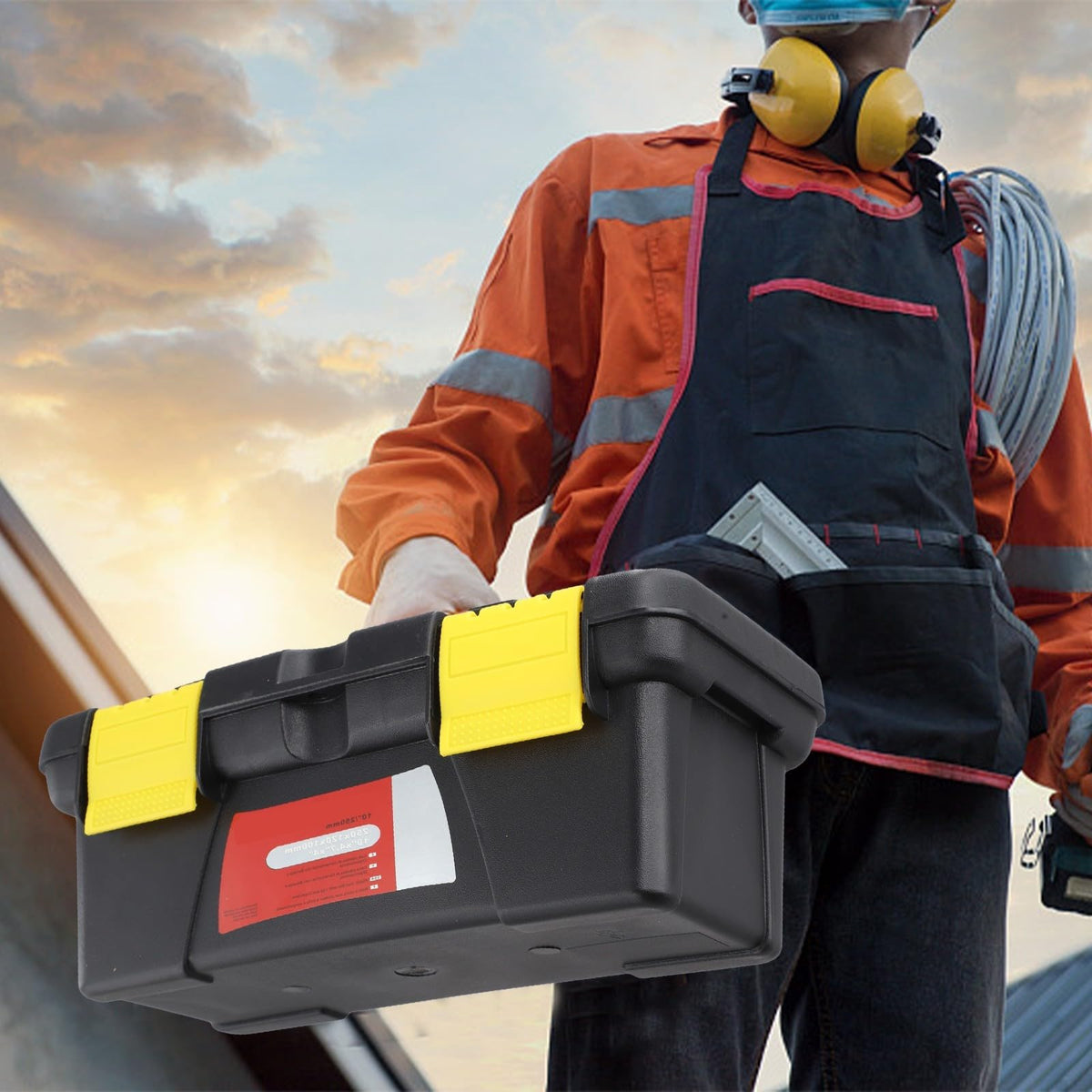 10-Inch 2-Layer Toolbox J980466