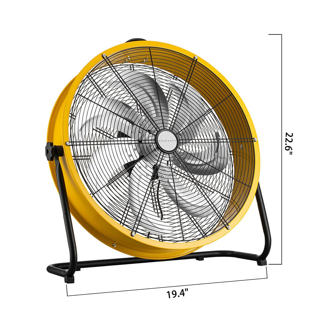 20 Inch 3 Speed Heavy Duty Metal Drum Fan O756251