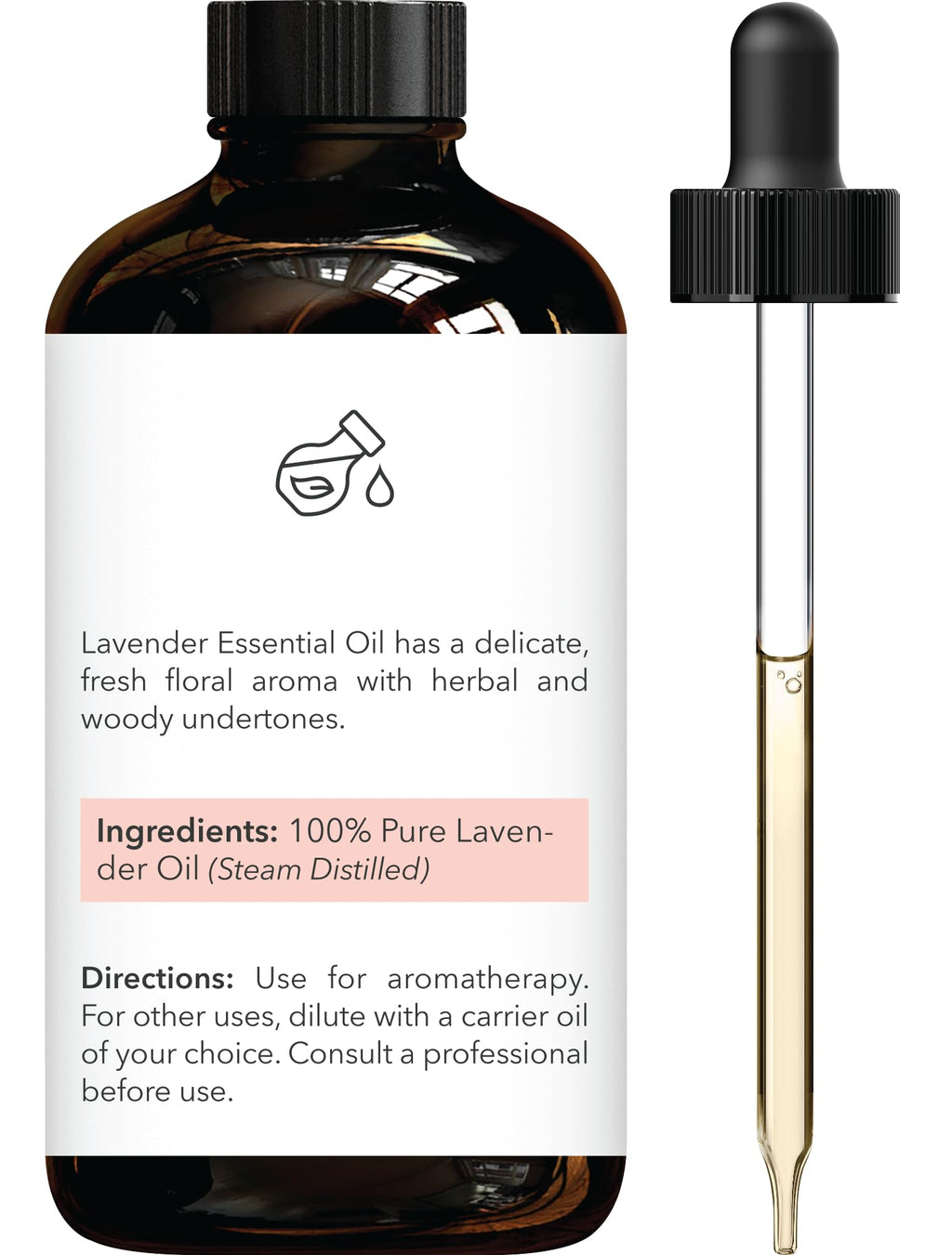 Lavender & Grapefruit Essential Oils 4 Fl Oz Pack of 2 S816