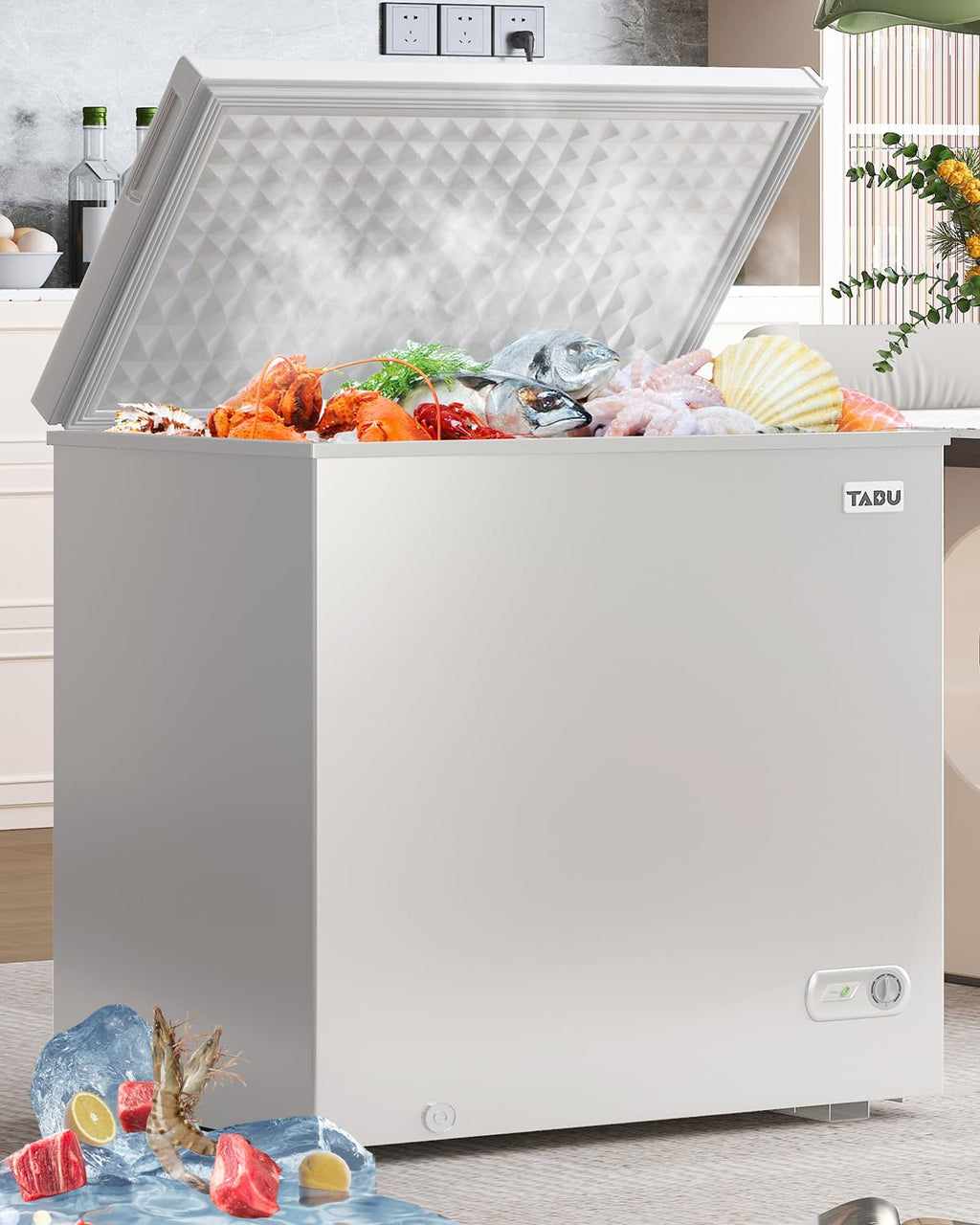 12.0 Cubic Feet White Chest Freezer C944