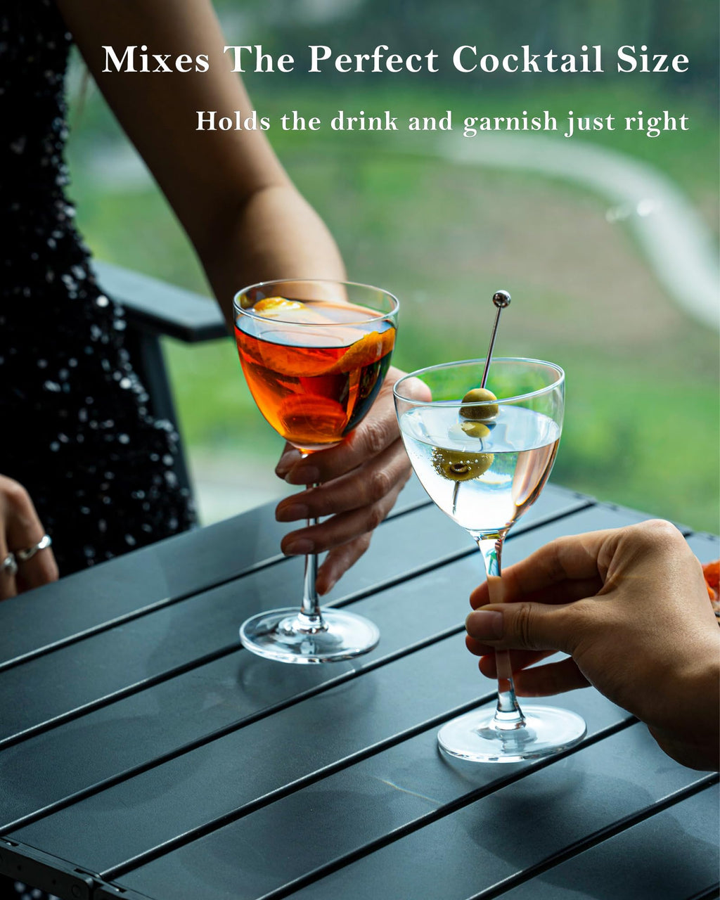 Set of 2 Cocktail Glasses L440