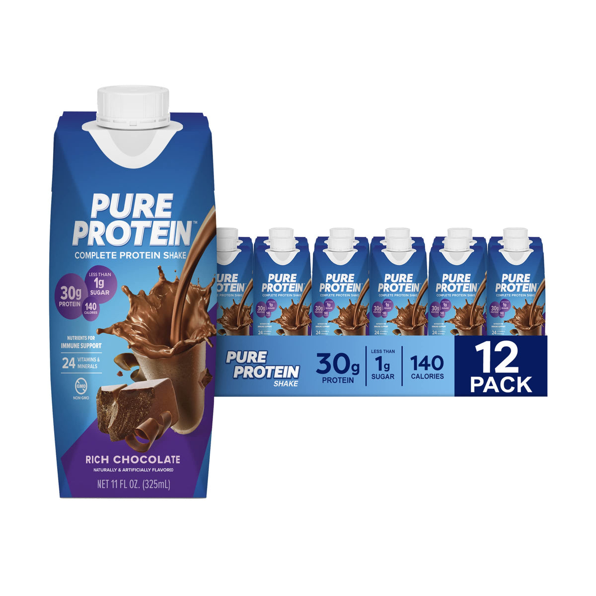 Chocolate Protein Shake & Bars, 12 Count R544781