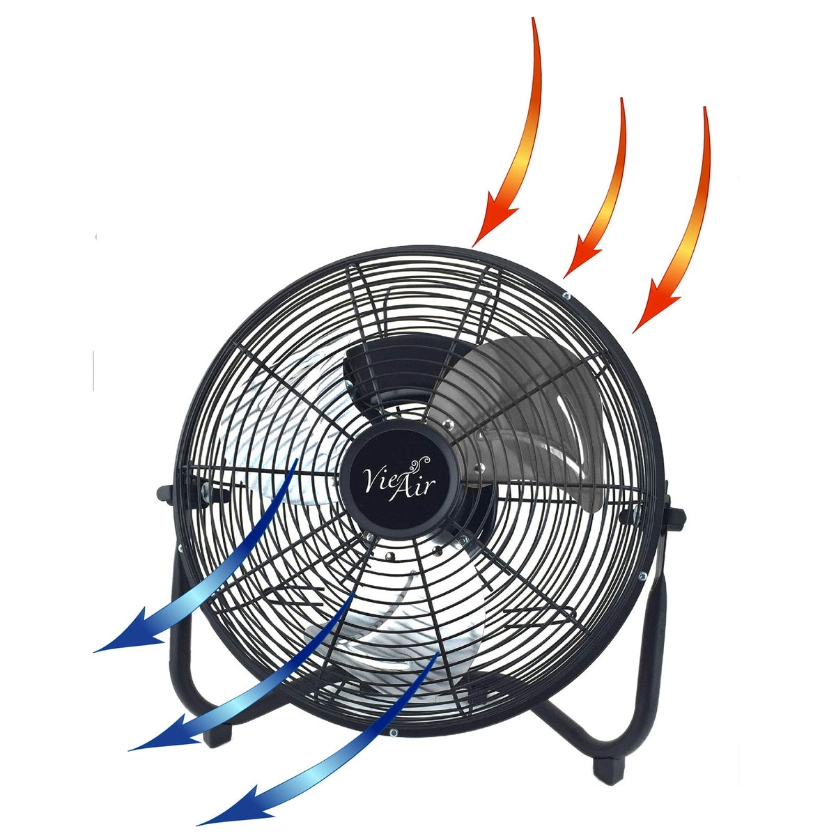 20 Inch 3 Speed Metal Floor Fan P3267