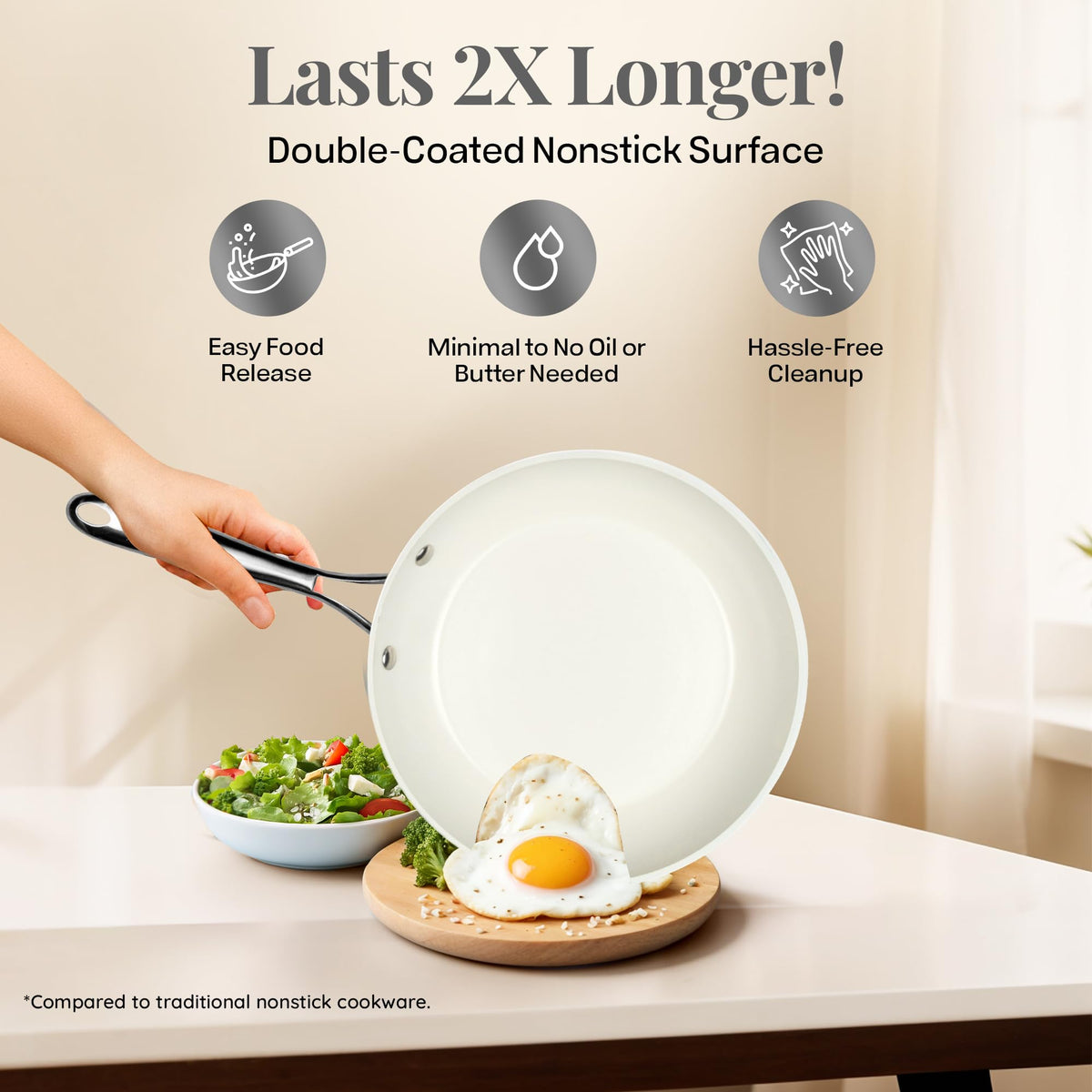 12 Pc Non Stick Ceramic Cookware Set R897528
