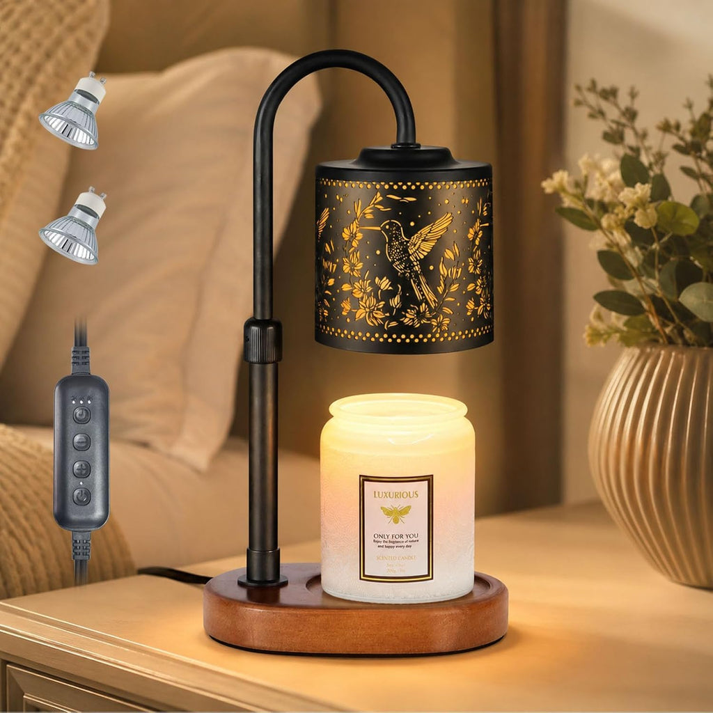 Dimmable Candle Warmer Lamp with Timer Q507416