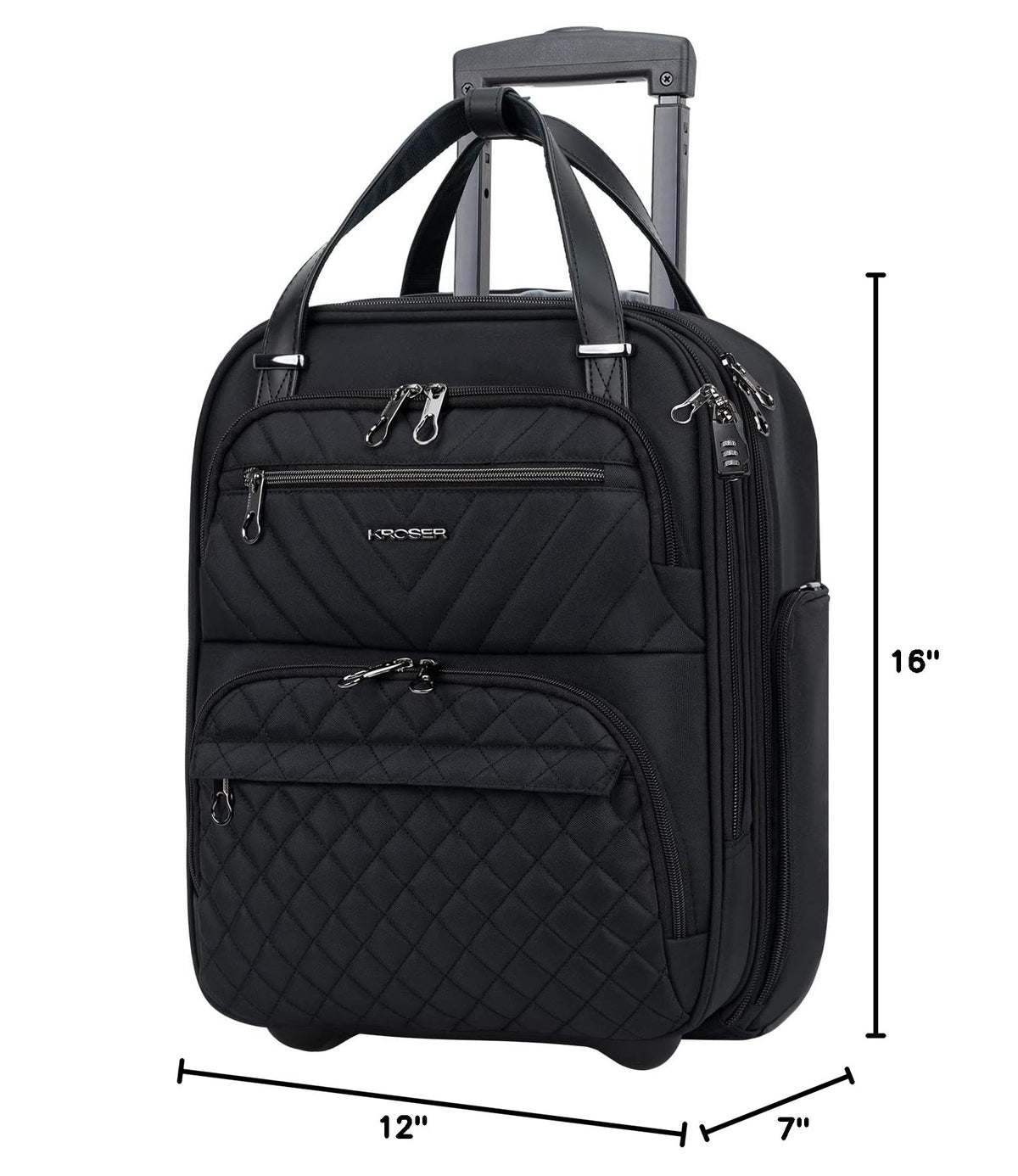 16-inch Underseater Lightweight Suitcase K197
