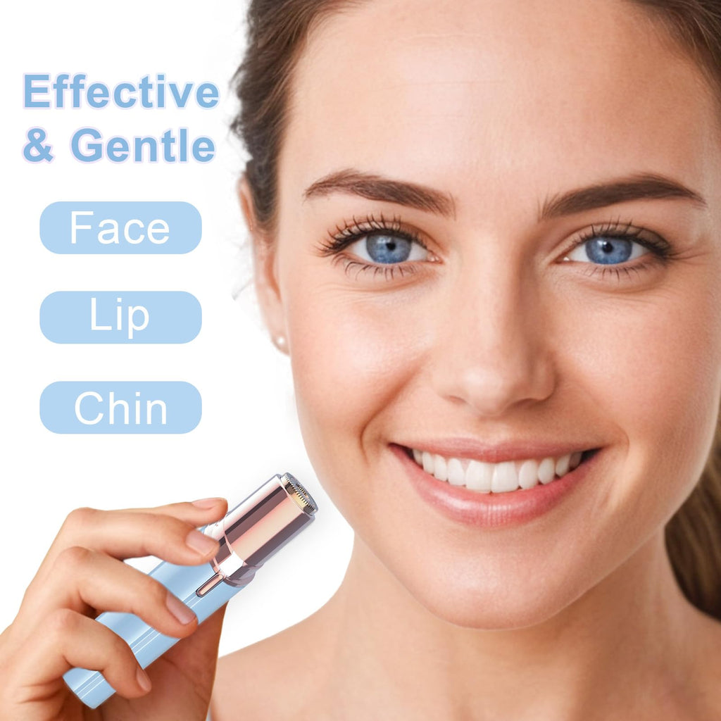 Facial Hair Removal USB Rechargeable 3 Replacement Heads W5335